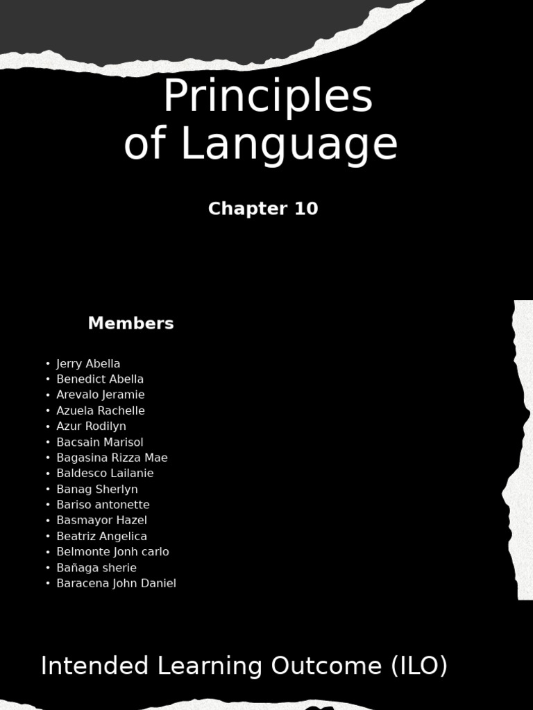 Language Development Principles and Stages | PDF | Behaviorism ...