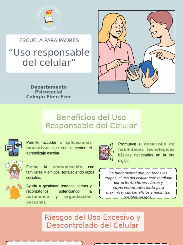 Uso Responsable Del Celular | PDF | Depresión (estado de ánimo) | Sicología