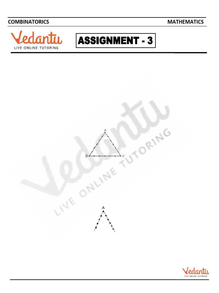 Combinatorial Problems and Solutions | PDF | Triangle | Euclidean Plane ...