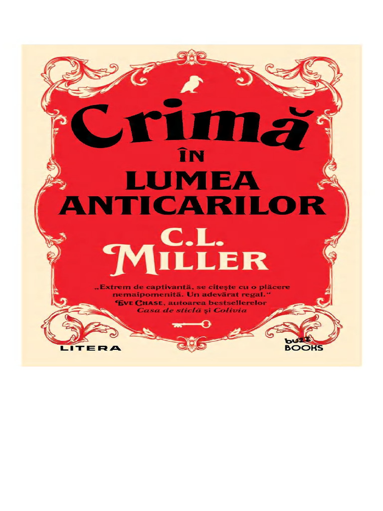 C.L.Miller - Crima În Lumea Anticarilor (Literatură Universală) | PDF