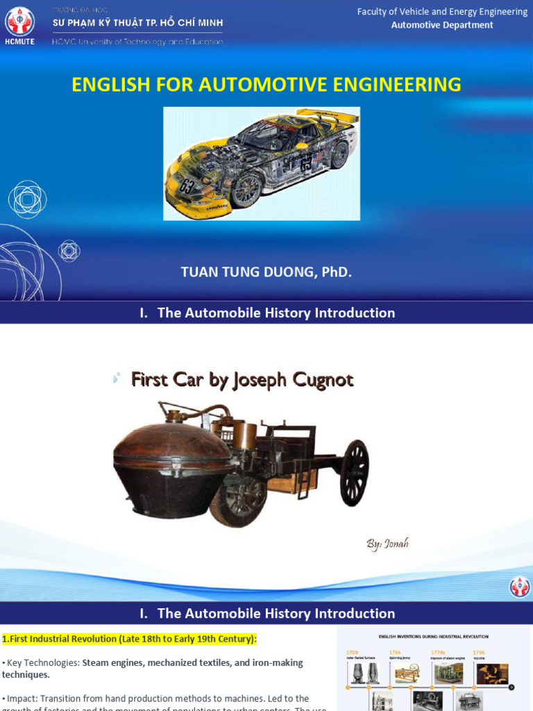Automotive Engineering Overview | PDF | Automatic Transmission | Motor ...