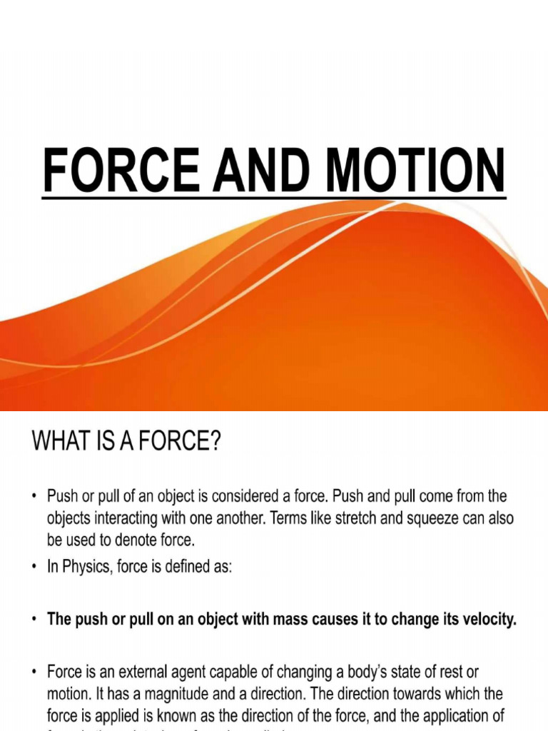 Forces | PDF