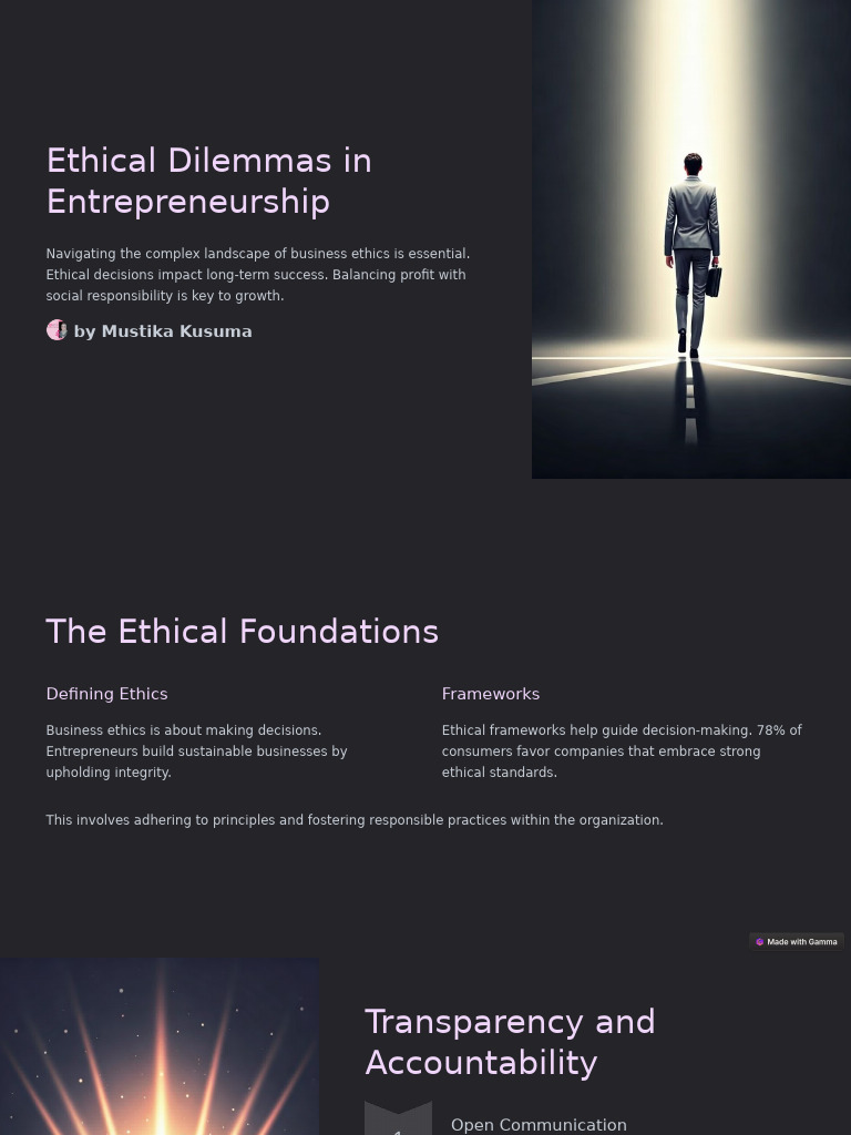 Navigating Ethical Dilemmas in Business | PDF | Business Ethics ...