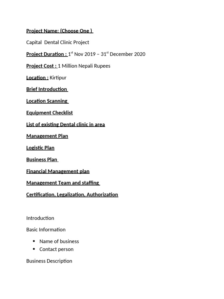 Project Name | PDF