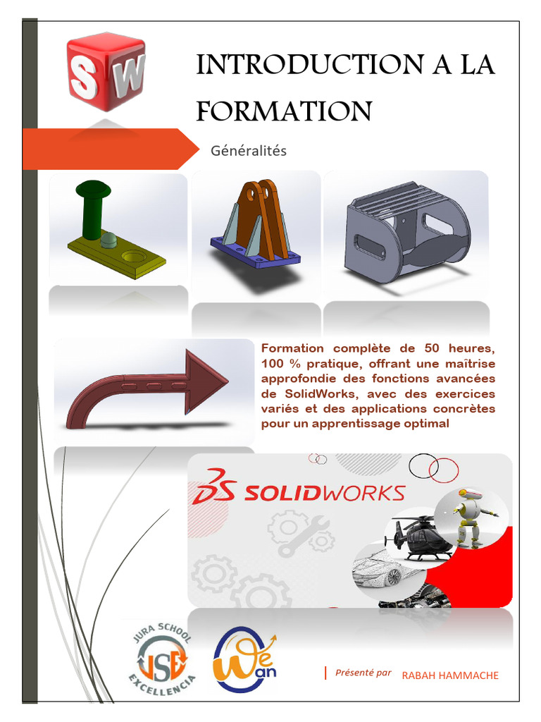 Formation Pratique SolidWorks 50h | PDF | Conception assistée par ...