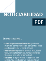 14. Noticiabilidad