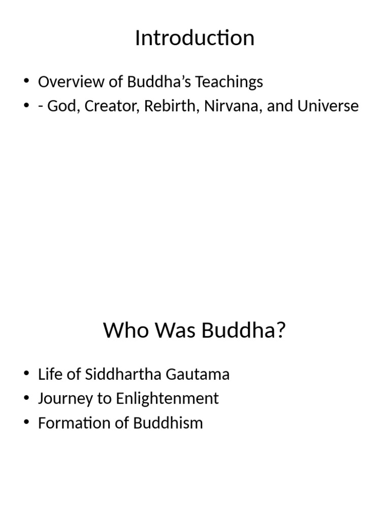 Understanding Buddha's Teachings and Cosmology | PDF | Noble Eightfold ...