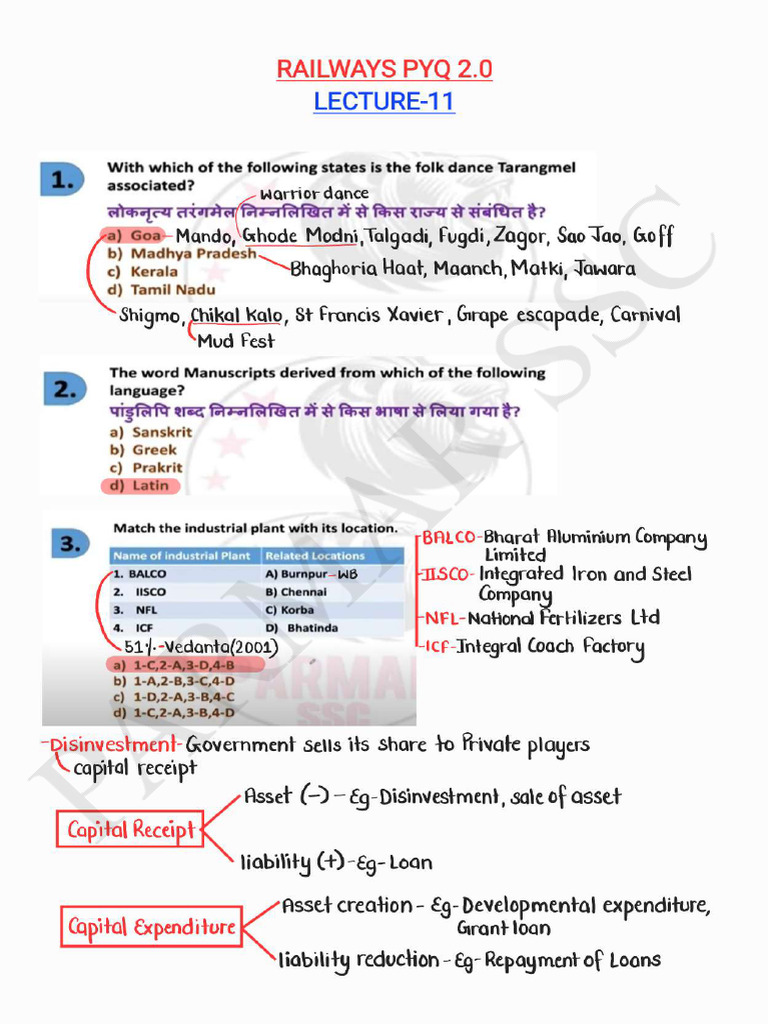 Lec 11-20 Eng RRB Pyq Series 2.0 | PDF