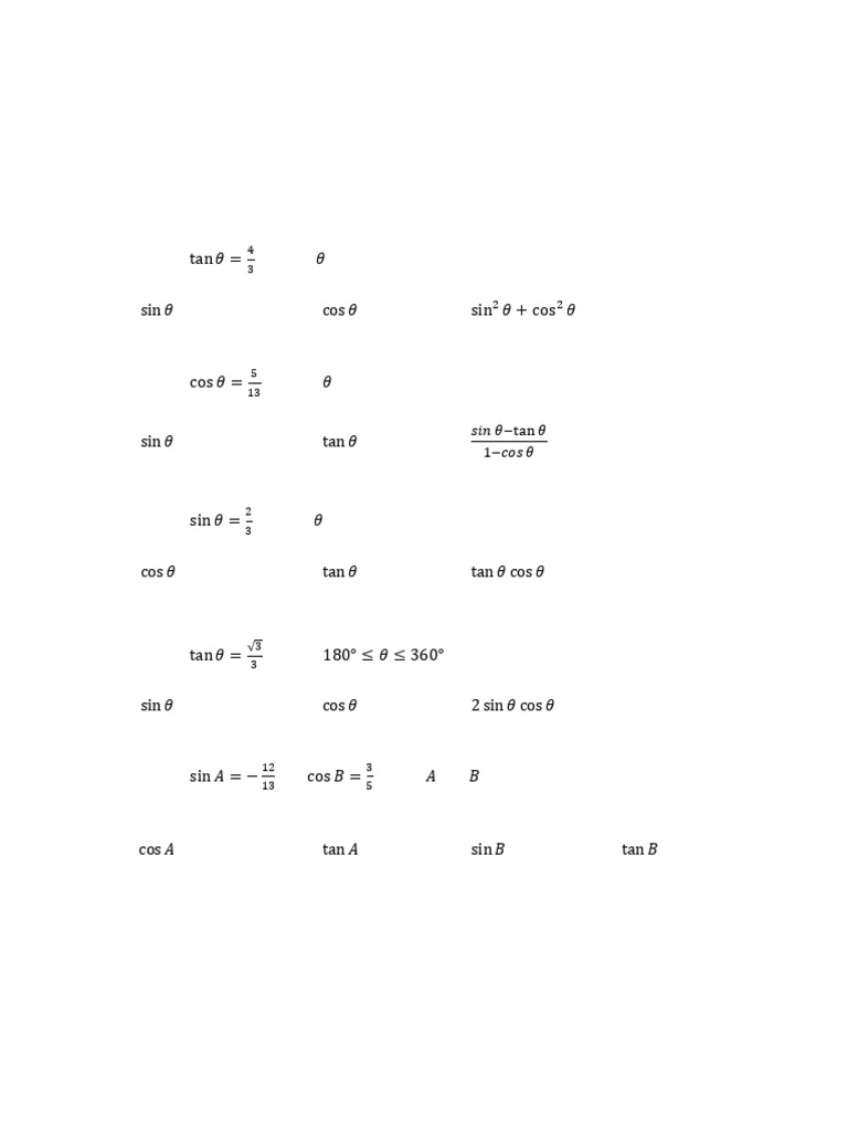 Class IX Additional Math Worksheet | PDF