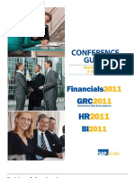 Sap Insider 2011 Conference Guide