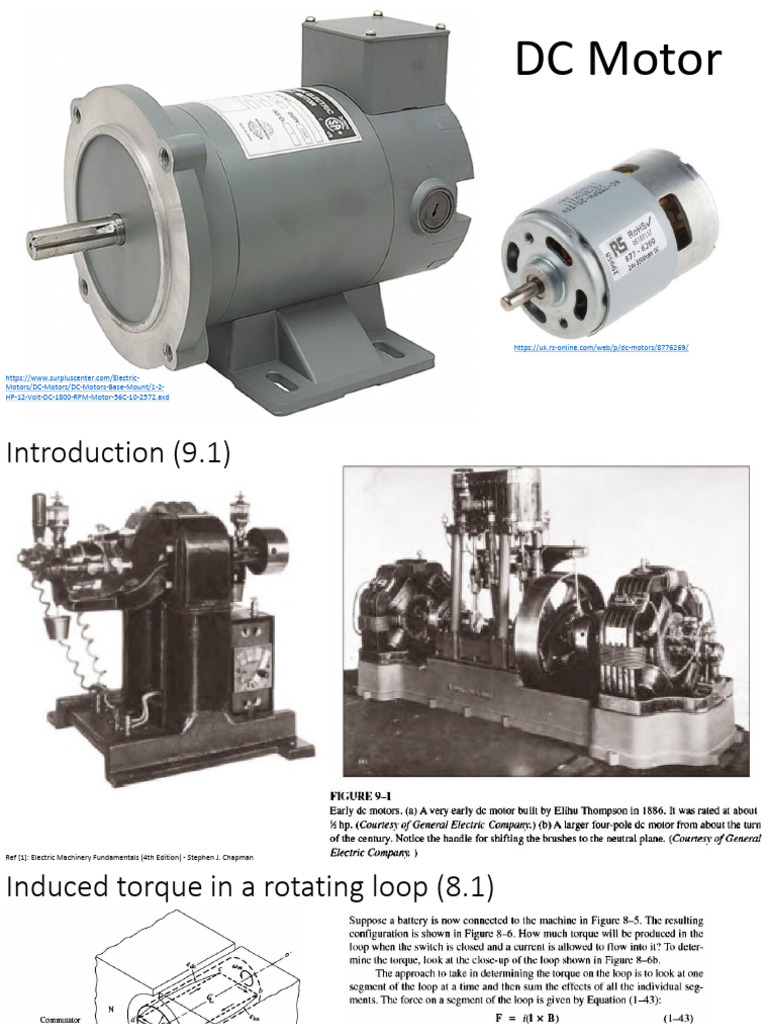 Comprehensive Guide to DC Motors | PDF | Electric Motor | Electromagnetism