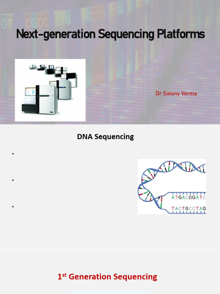 Next generation sequencing platforms_28-03-2025 | PDF | Dna Sequencing ...