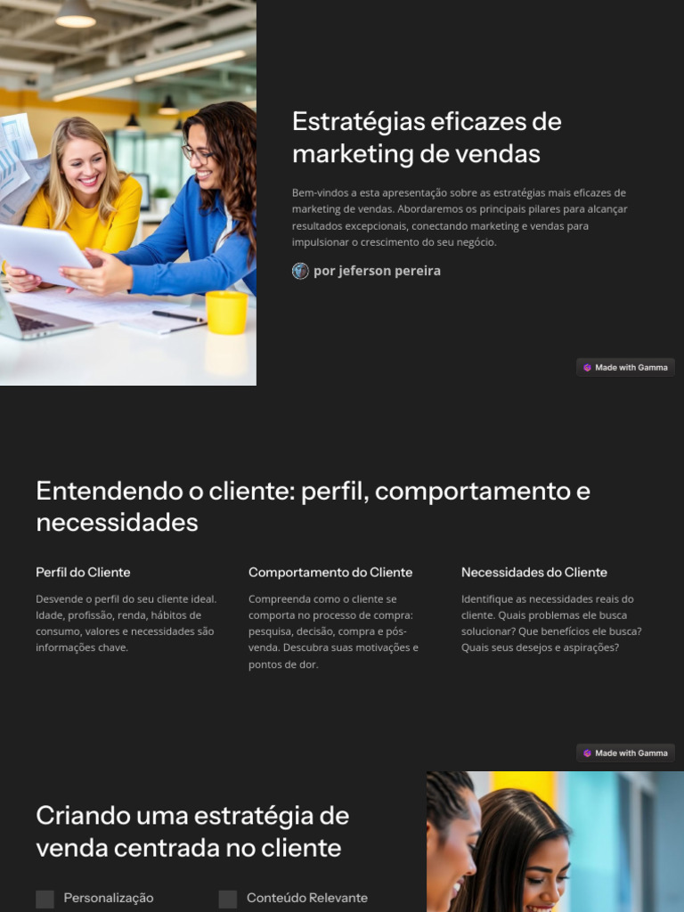 Estratégias de Marketing de Vendas Eficazes | PDF | Marketing | Comunicação