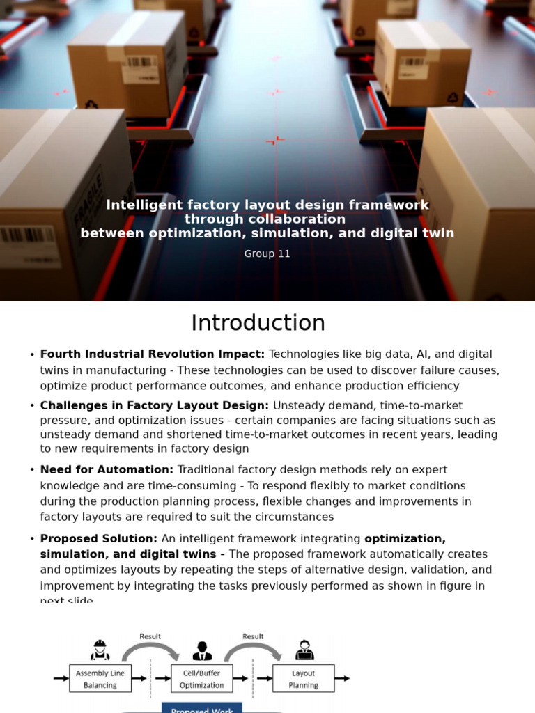 Intelligent Factory Layout Design Framework | PDF | Mathematical ...