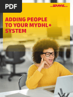 MyDHL+ Account Usage Guidelines | PDF | World Wide Web | Internet & Web