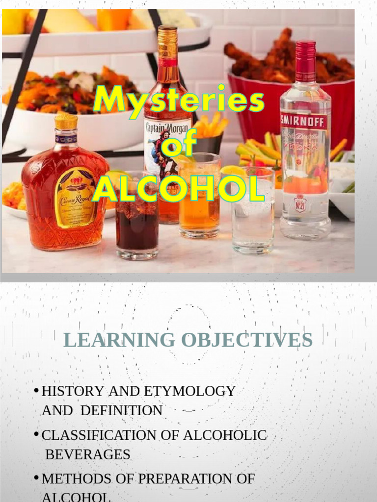 Alcoholic Beverages | PDF | Alcoholic Beverages | Fermentation In ...