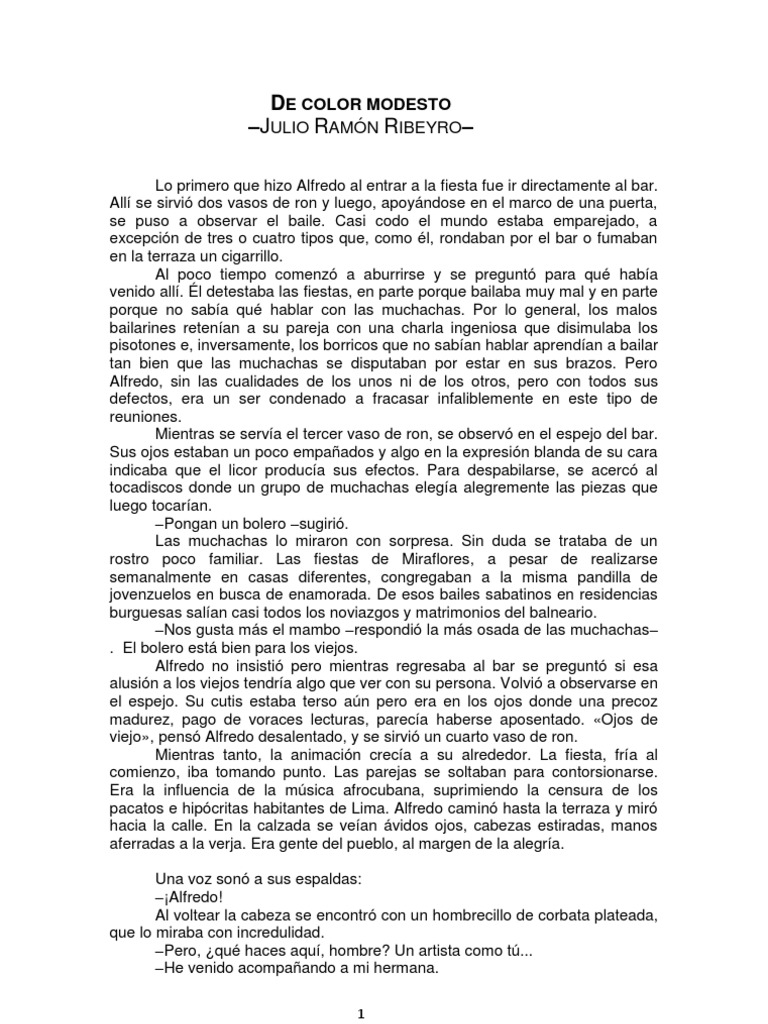 De Color Modesto | PDF | Ocio