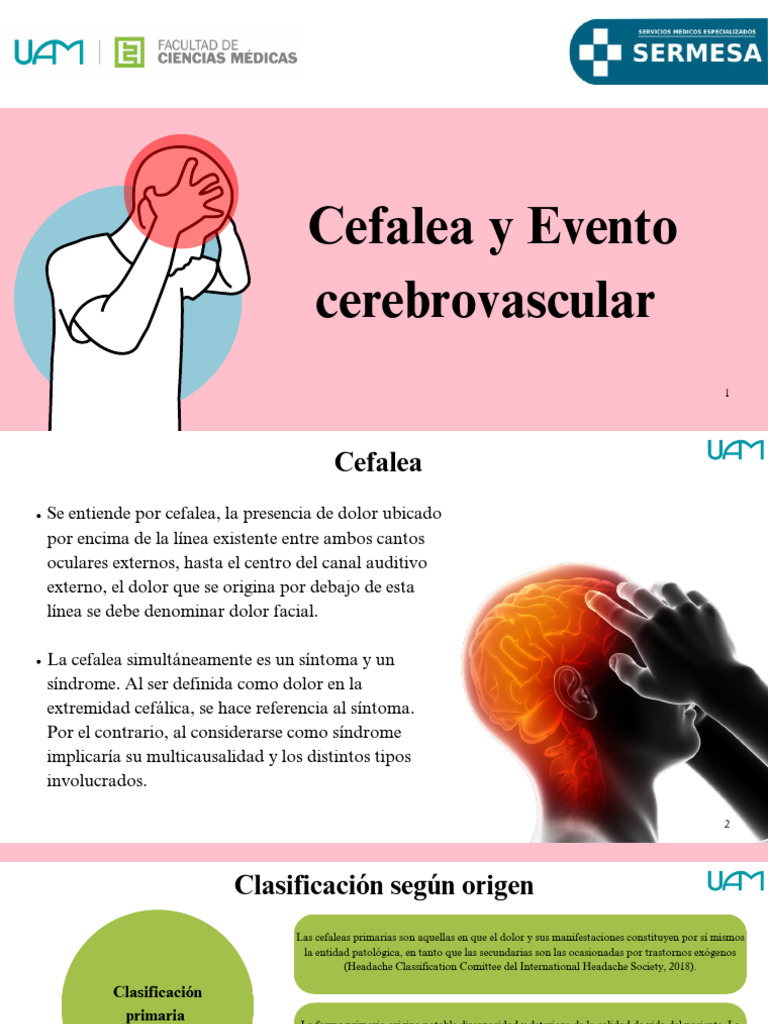 Cefalea y ECV - 20250329 - 081020 - 0000 | PDF | Dolor de cabeza | Carrera