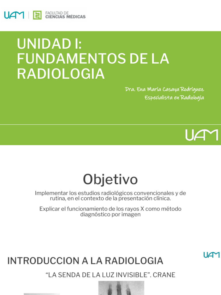 Fundamentos de la Radiología | PDF | Radiología | Rayo X