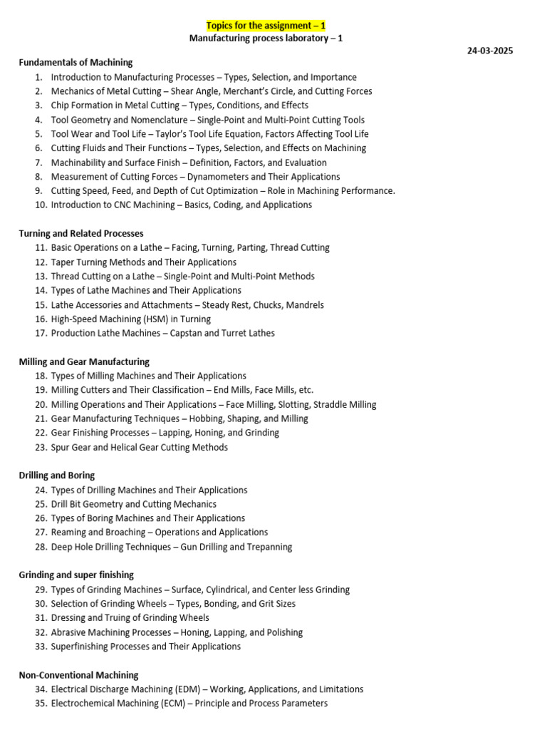 Fundamentals of Machining | PDF | Welding | Construction