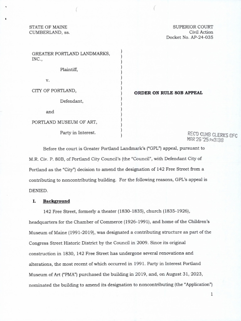 PMA Court Order | PDF