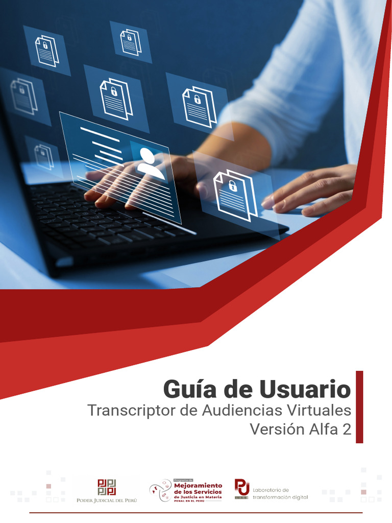 Transcriptor de Audiencias Virtuales | PDF | Ventana (informática ...