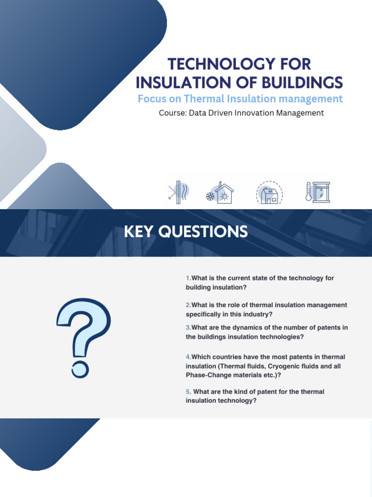 Final - Technology For Insulation of Buildings | PDF | Building ...