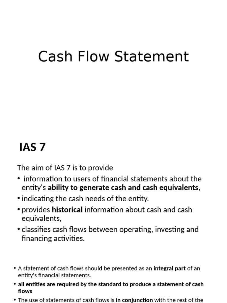 Cash Flow Statement | PDF | Cash Flow Statement | Expense