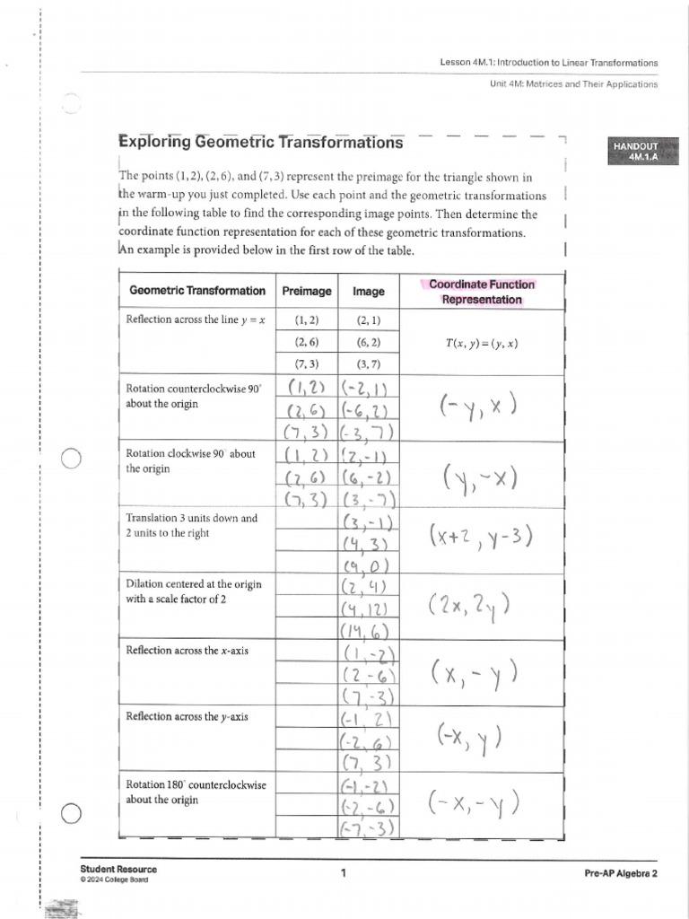 Matrix Notes | PDF
