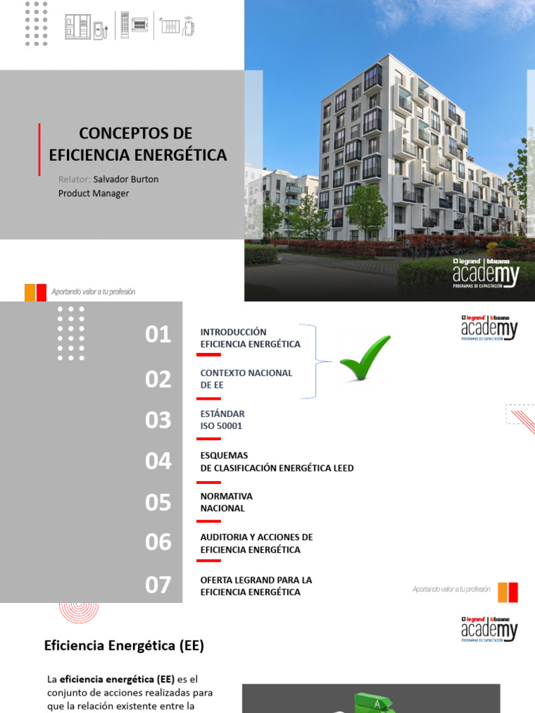 Conceptosde Eficiencia Energética 2024 | PDF | Uso eficiente de energía ...