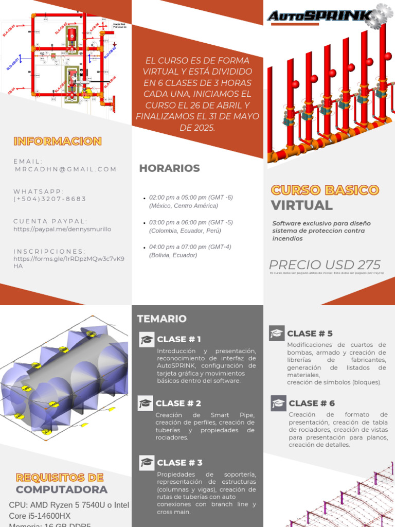 Curso Virtual de AutoSPRINK 2025 | PDF | Informática | Hardware de la ...