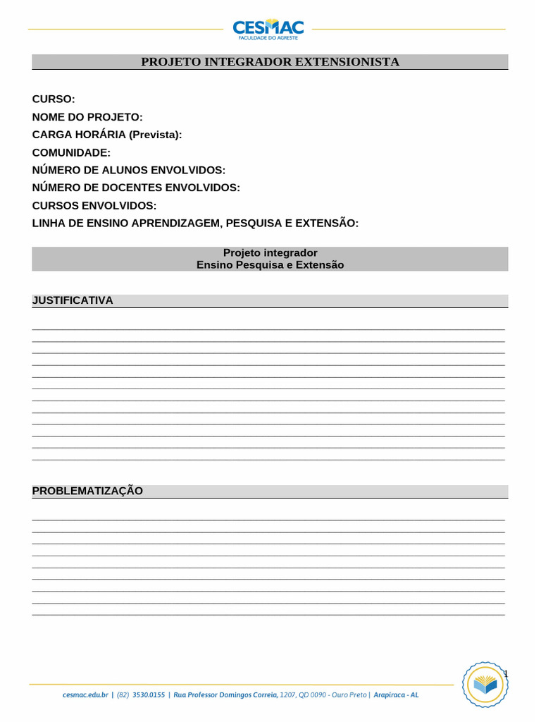 Projeto Integrador Extensionista | PDF | Aprendizado | Comunicação