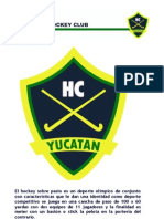 Proyecto: YUCATAN HOCKEY CLUB