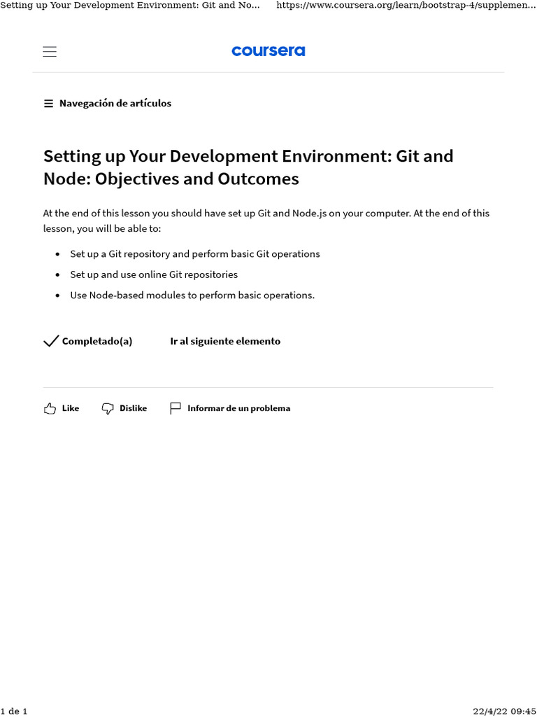 1 - Reading - Setting Up Your Development Envirioment | PDF
