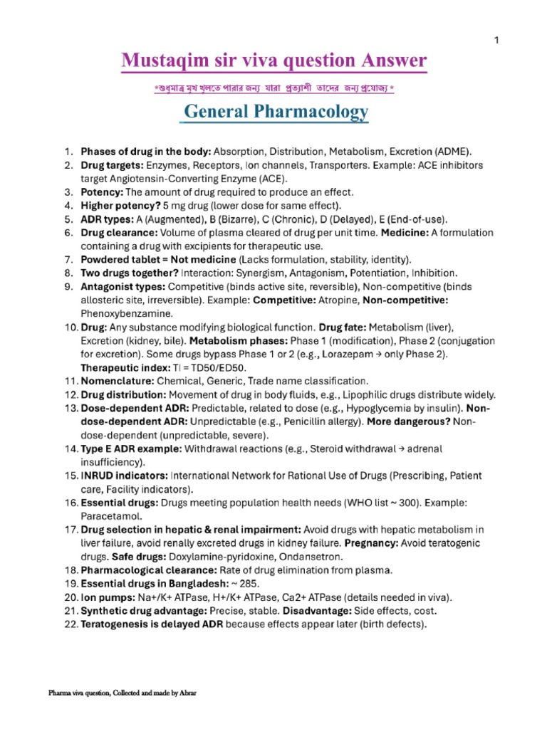 Mustqim Sir Answer | PDF