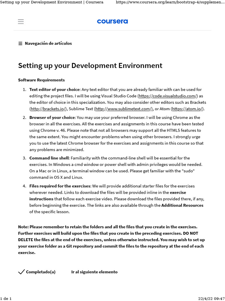 Development Environment Setup Guide | PDF | Computer File | Command ...