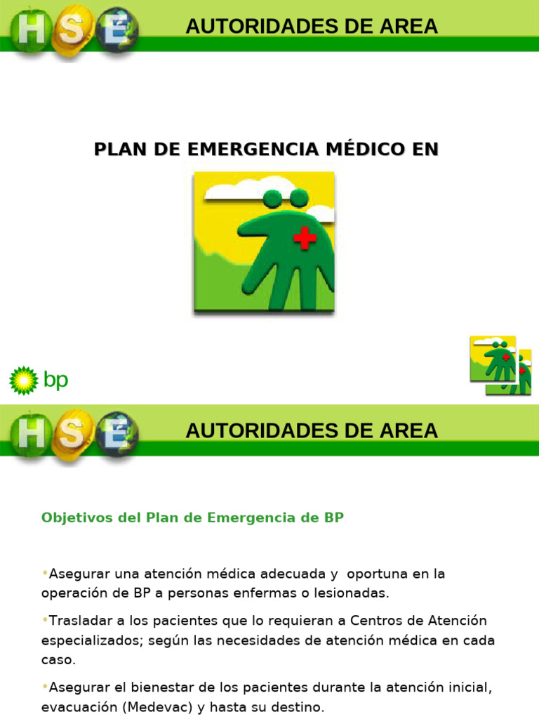 AA Plan de Emergencias Médico | PDF | Primeros auxilios | Hospital