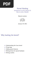 Kernel Hacking: Introduction To Linux Kernel 2.6 How To Write A Rootkit