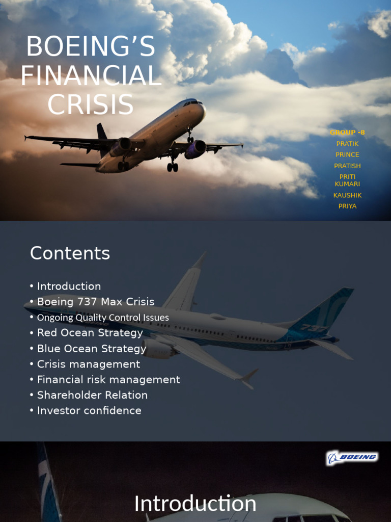 BOEING’S FINANCIAL CRISIS | PDF | Boeing | Aviation