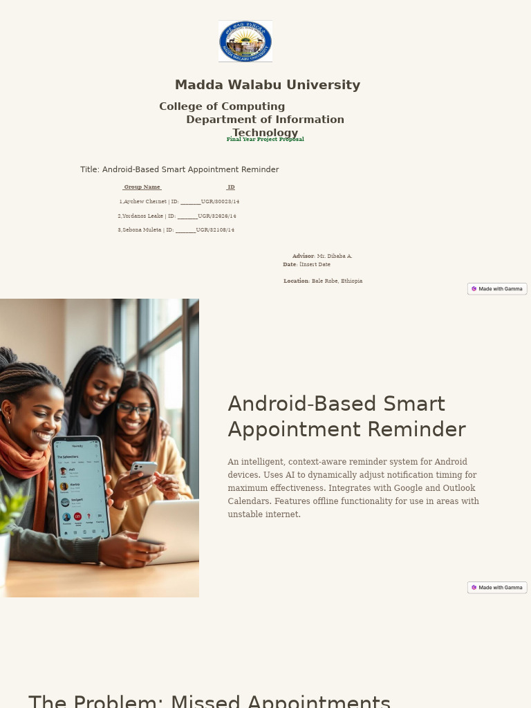 Madda Walabu University | PDF | Ethiopia | Artificial Intelligence