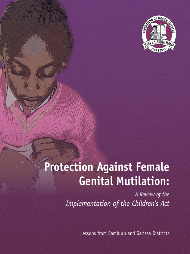 FGM Protection and Children's Act Review | PDF | Female Genital ...
