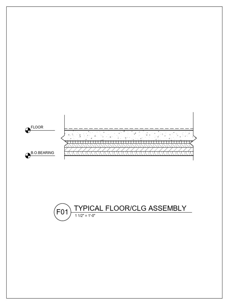 Typical Floor/Ceiling Assembly Details | PDF