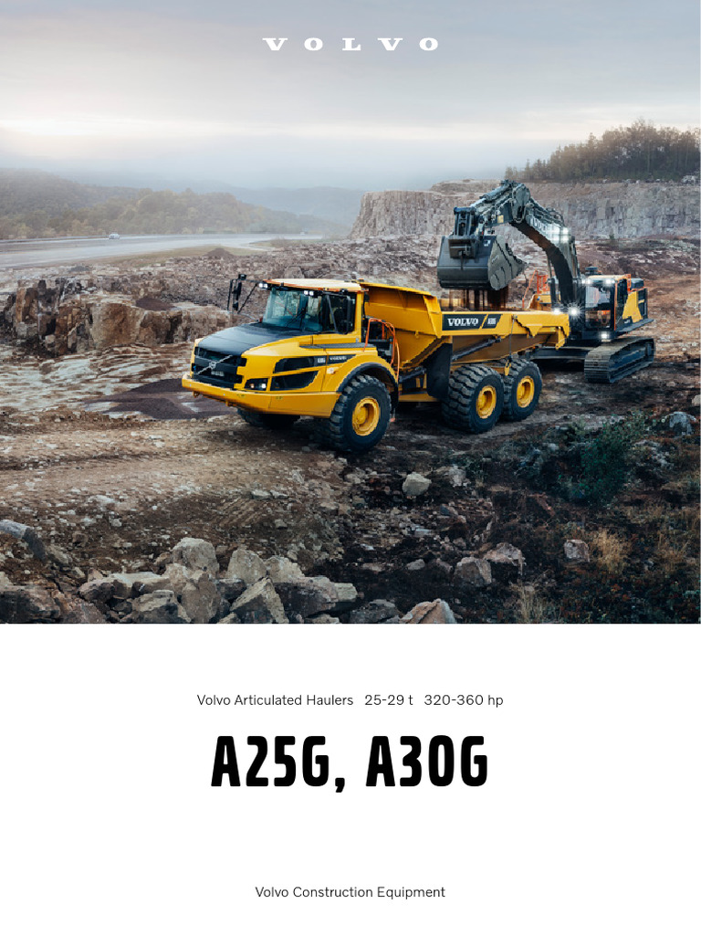 Volvo A25G and A30G Hauler Overview | PDF | Vehicles | Motor Vehicle