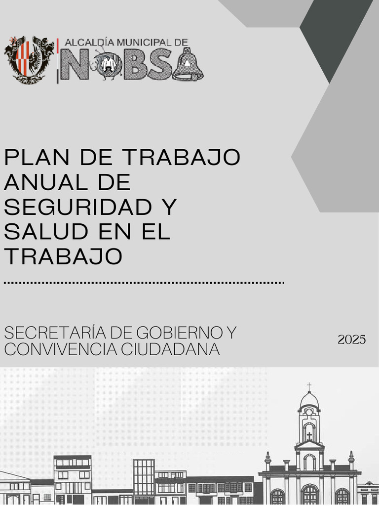 Plan Anual de Seguridad y Salud 2025 | PDF | Seguridad y salud ...