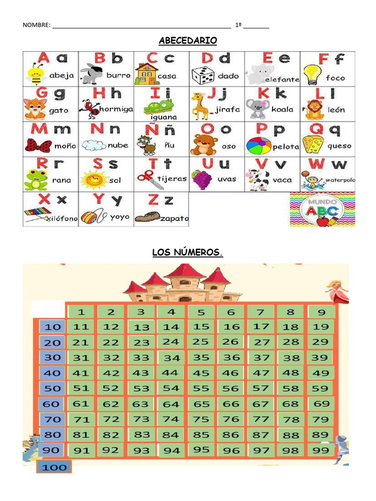 Abc Números | PDF