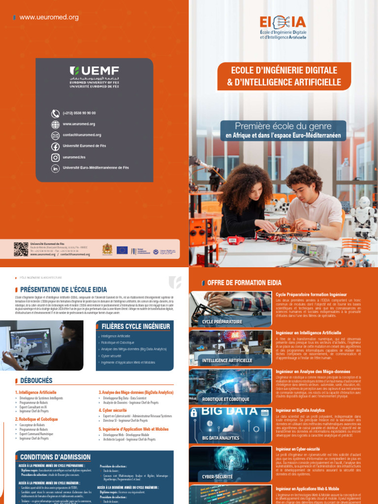 EIDIA : Ingénierie Digitale et IA | PDF | Intelligence artificielle ...
