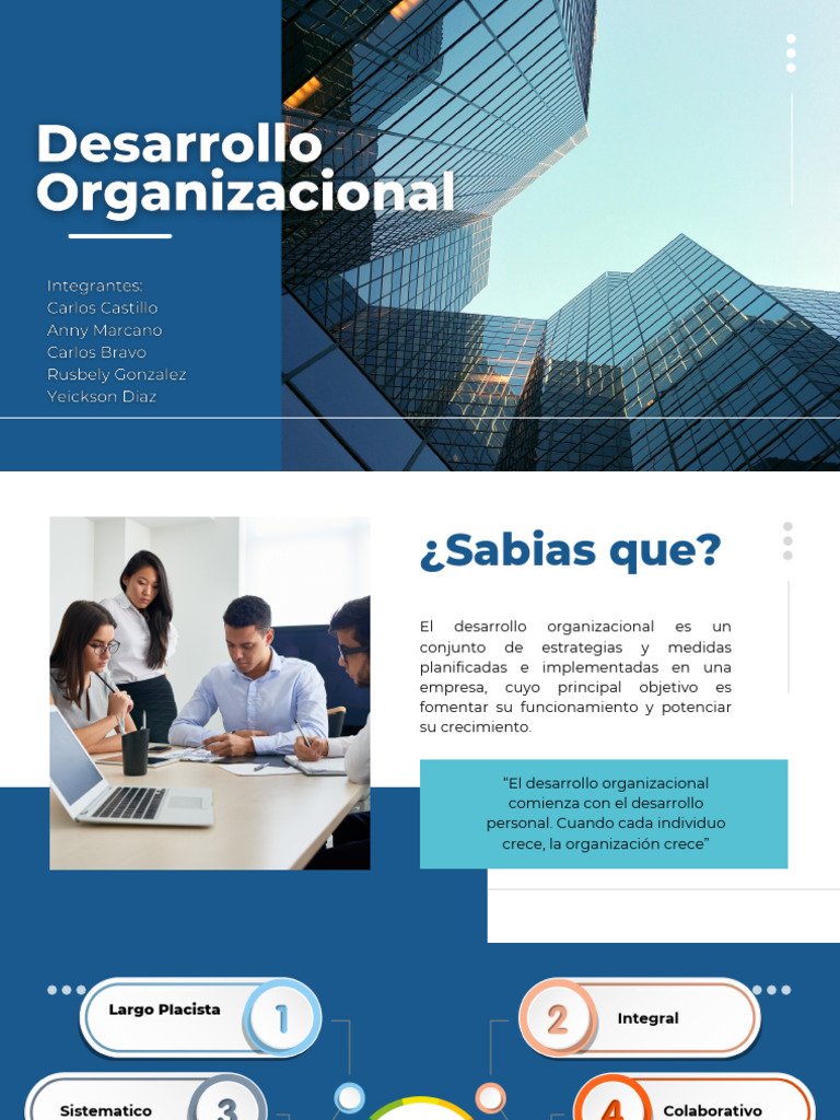 Estrategias de Desarrollo Organizacional | PDF | Business