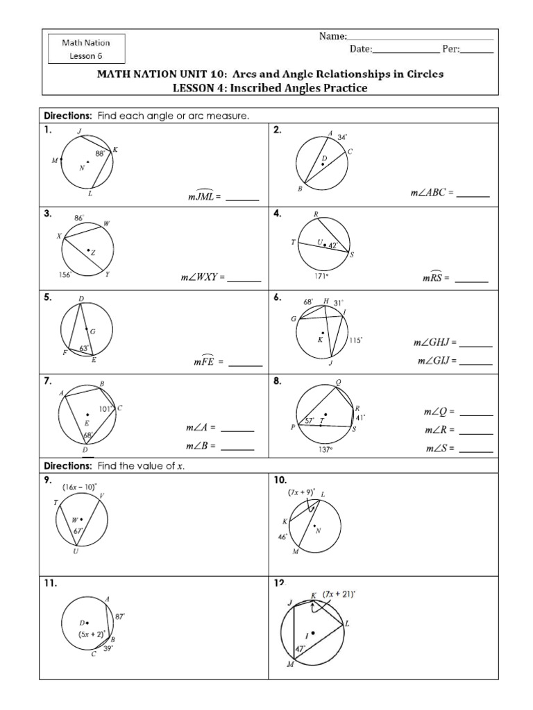 U10 L4 Practice | PDF
