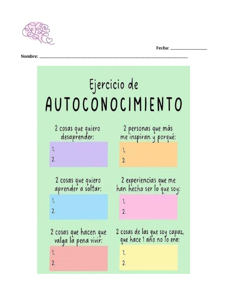 Autoconocimiento Pdf