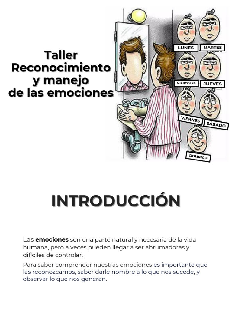 Manejo y Control de Emociones | PDF | Las emociones | Procesos mentales